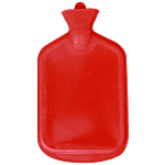 Prozo Plus Hot Water Bottle, Double Side Ribbed Hot Water Bag For Pain Relief with 2 Lt Water Capacity - Assorted Colours 1 pc
