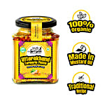 indiSecrets Organic Uttarakhandi Turmeric Pickle - Homestyle 250 g Made With Mustard Oil