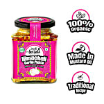 indiSecrets Organic Himachali Garlic Pickle - Homestyle 250 g Made With Mustard Oil