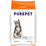 Purepet Mackerel Adult Cat Dry Food 1 kg 