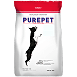 Purepet Meat & Rice Adult Dog Dry Food 10 kg Bag