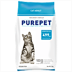 Purepet Adult Dry Cat Food - +1 Year, Ocean Fish 3 kg Bag