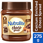 Nutralite Choco Spread Calcium, Hazelnut Spread, Uses Premium Chocolate 275 g Jar