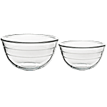 LaOpala Mixing Bowl - Glass 2 pcs