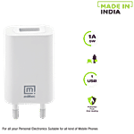 Milltec USB Universal Wall/Travel Charger Adapter - White 1 pc 