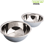 Ramson Stainless Steel Mixing/Serving Bowl Set - Large 2 pcs