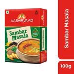 Aashirvaad Sambar Masala - Handpicked Spices & Authentic Taste 100 g 