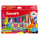 Luxor Jumbo Yum Yum Colour Pens -  Assorted 1 pc (Set of 10)