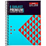 Luxor Note Book Spiral - 6 Subject 1 pc