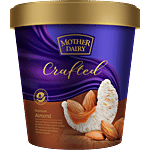 mother dairy Crafted Premium Almond Tub 700 ml
