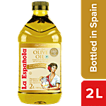 La Espanola Extra Light Olive Oil for Indian Cooking - Deep Frying & Baking 2 L Bottle