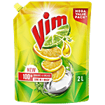 Vim Fresh Lemon Fragrance Dishwash Liquid Gel Refill Pack 2 L Pouch
