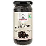 HappyChef Sliced Black Olives 220 ml 