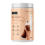 Kapiva Ayurveda Chocolate Slim Shake - Weight Control Powered By Ayurveda 150 g Jar
