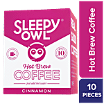 Sleepy Owl Cinnamon Hot Brew Bags 125 g (10 Bags x 12.5 g each)