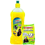 B-SAFE Dishwash Liquid 750 ml (Get 1kg Dishwash Powder Free)