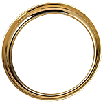 Trm Brass Prasad Plate - 7 Inch 1 pc