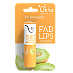 Olivia Musk Melon Fab Lip Balm - Jojoba Oil & Vitamin-E For Glowing Lips 4.3 g 