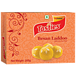 Tasties Mithai/Sweets Besan Laddoo - Made With Pure Desi Ghee 200 g 