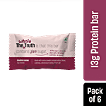 The Whole Truth Protein Bars - Double Cocoa, No Added Sugar, All Natural 52 g (Pack of 6)