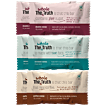 The Whole Truth Protein Bars  - Choco Variety 52 g (Pack of 6)