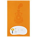 Navneet Youva Notebook - Ruled, Single Line, Brown, A4, Soft Bound, 172 Pages 1 pc