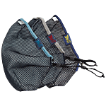 3BO Deltoid Turbo Face Masks In Navy Mesh With Blue, Grey & Navy Bindings - Assorted, 3C2003, Medium 3 pcs