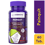 SIDDHAYU Painquit Tablets - Ayurvedic Bones & Joints Supplement For Pain Relief 60 pcs