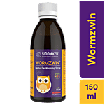 Siddhayu Wormzwin - Herbal Deworming Syrup, For Kids 150 ml 