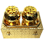 Arham Gift Pack - Dryfruit Container With Plate 1 pc