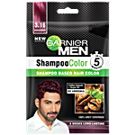 Garnier Men Shampoo Colour Shade - 3.16 Burgundy 10 ml + 10 ml