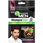 Garnier Men Shampoo Based Hair Colour 10 ml + 10 ml 3.16 Burgundy