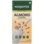 Epigamia  Almond Milk - Unsweetened, Dairy Free 1 L Tetrapack