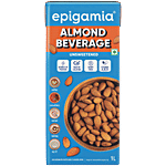 Epigamia  Dairy Free Almond Beverage - Unsweetened 1 L Tetra Pak