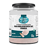 Nectar Valley Pink Himalayan Rock Salt Powder 500 g Jar