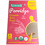 Timios Porridge - Organic Rice & Ragi, For Babies 8+ Months 200 g