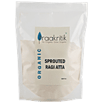 Praakritik Sprouted Ragi Atta/Ragi Hittu 500 g
