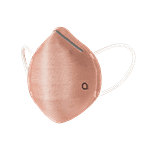 Amante Face Mask - Ultra-Light Contoured Fit, Small, Chalk Rose 1 pc