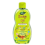 Dabur Baby Oil -  Non - Sticky Massage Oil With No Harmful Chemicals 200 ml