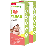Bodyguard Baby Diapers & Sanitary Disposal Bag 15 pcs (Pack of 2)
