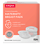 Sirona Premium Disposable Maternity Breast Pads 36 pcs