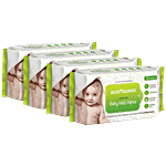 Bodyguard Premium Paraben Free Baby Wet Wipes With Aloe Vera 72 Wipes (Pack of 4)