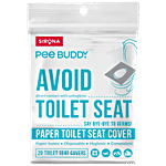 Peebuddy Flushable Toilet Seat Cover To Avoid Direct Contact 20 pcs