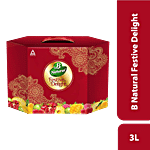 B Natural Festive Delight Gift Pack - Guava, Orange, Mixed Fruit 1 L (Pack of 3)