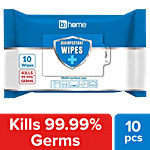 bb home Disinfectant Wipes, Multipurpose Use 10 pcs