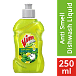 Vim Dishwash Anti Smell Liquid - Pudina 250 ml
