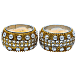 Dia Craft Dia Craft Tealight Candle - Golden 2 pcs