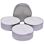 Dia Craft Tealight Candle - White, 24hour 4 pcs