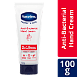 Vaseline Protect & Care Anti-Bacterial Hand Cream - 2 In 1 Skin Moisturization + Germ Protection 100 g 