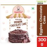 HappyChef Eggless Premium Chocolate Cake Mix - Quick & Easy 300 g 